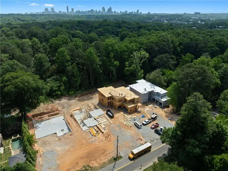 In-progress construction of a new home in , Atlanta, GA (Image 4).