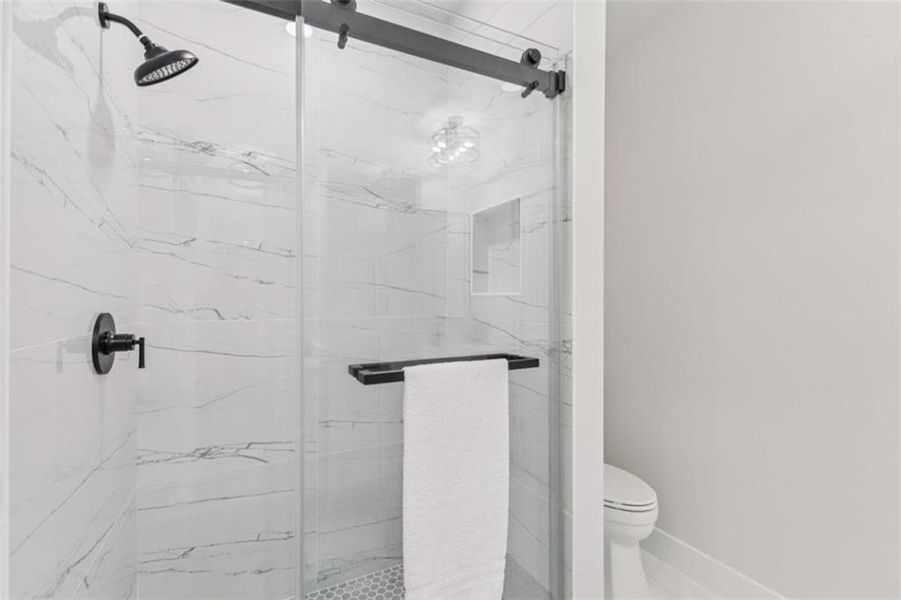 Close-up of interior finishes inside a home in , Atlanta (Image 23).