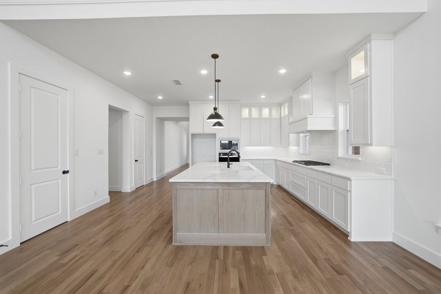 Furnished interior view inside a new home in Aster Park, McKinney (Image 12).