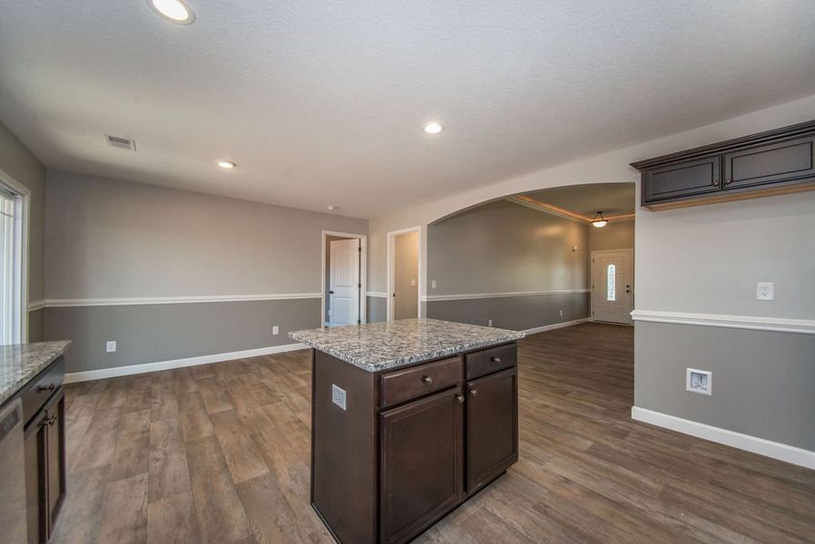 Representative furnished interior of a home built from the Archer by Enchanted Homes in Lonesome Dove, San Antonio (Image 13).