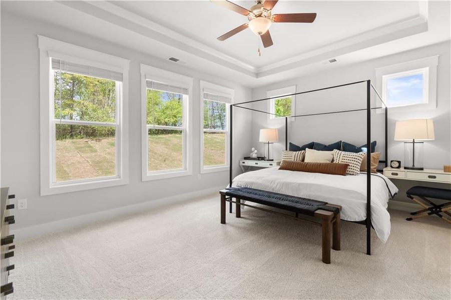 Furnished interior view inside a new home in Brush Arbor, McDonough (Image 5).
