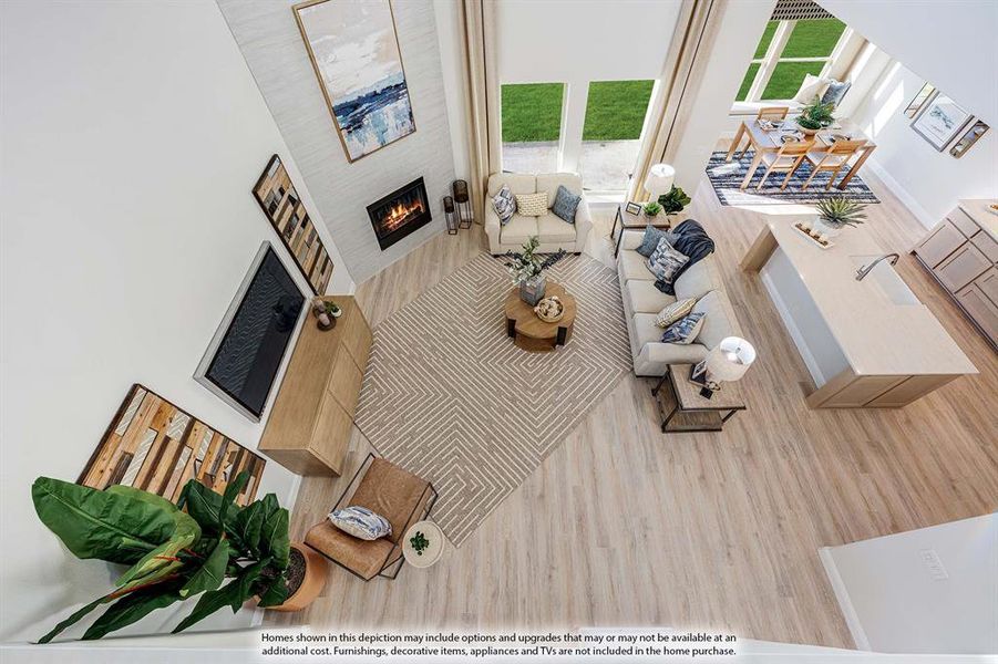 Furnished interior view inside a new home in Addison Hills, Cedar Hill (Image 22).