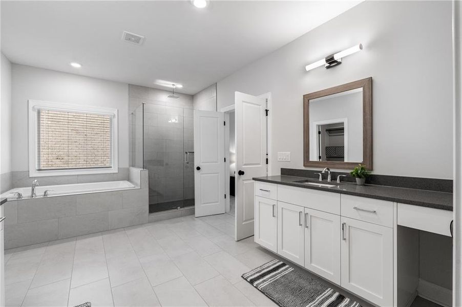 Furnished interior view inside a new home in , Johns Creek (Image 32). Furnished interior view inside a new home in , Johns Creek (Image 32).