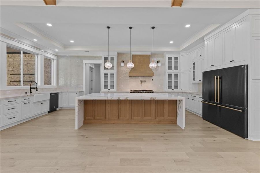 Furnished interior view inside a new home in , Monroe (Image 62).