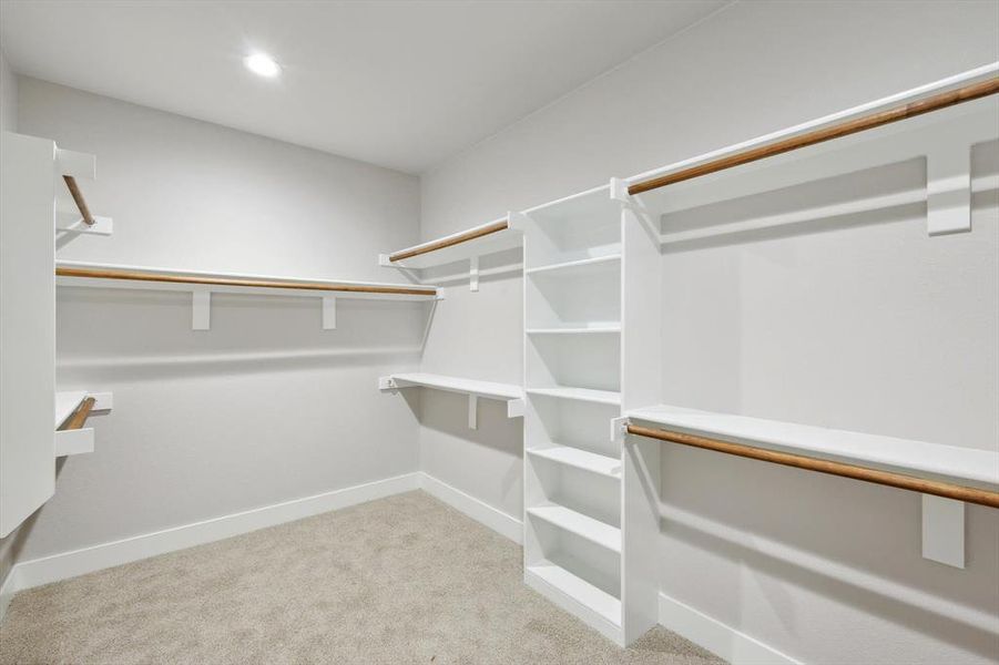 HUGE MASTER walking-in closet