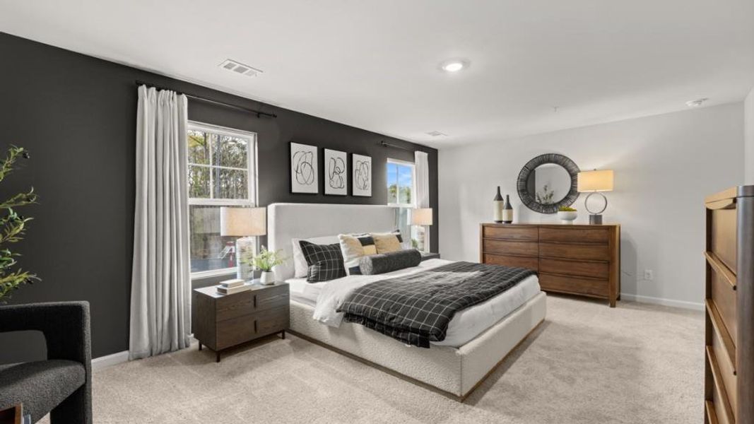 Furnished interior view inside a new home in Creekview, Atlanta (Image 8).