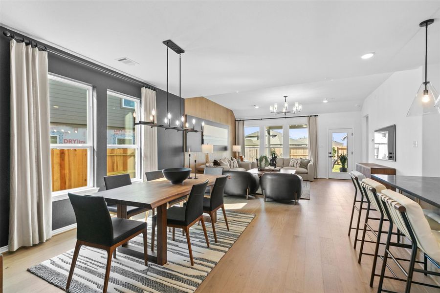 Furnished interior view inside a new home in River Ranch, Dayton (Image 36).