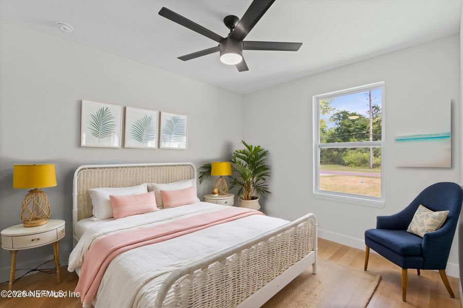 Furnished interior view inside a new home in , Jacksonville (Image 14).