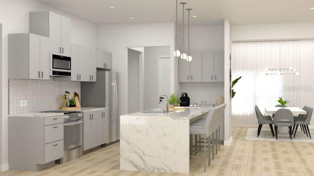 Furnished interior view inside a new home in , North Port (Image 15). Furnished interior view inside a new home in , North Port (Image 15).