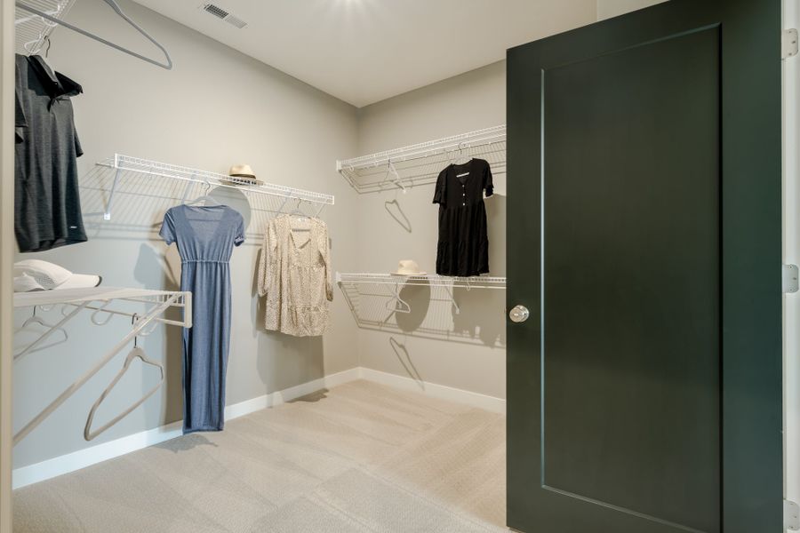 Representative furnished interior of a home built from the Amelia by Fischer Homes in Easton Park, Dallas (Image 60).