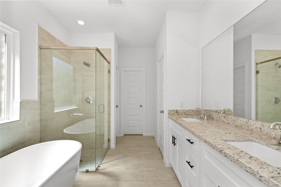 Furnished interior view inside a new home in Harmony Cove, Humble (Image 8).