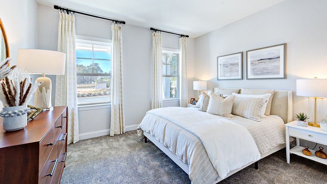 Furnished interior view inside a new home in Hickory Grove, Sanford (Image 9). Furnished interior view inside a new home in Hickory Grove, Sanford (Image 9).