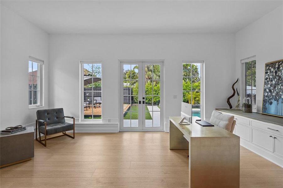 Furnished interior view inside a new home in , Sarasota (Image 3). Furnished interior view inside a new home in , Sarasota (Image 3).