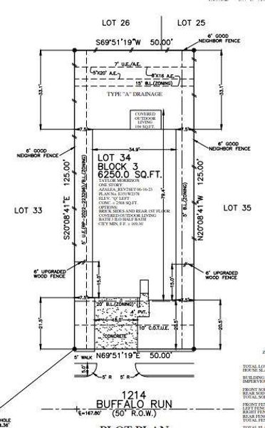 Plot Plan