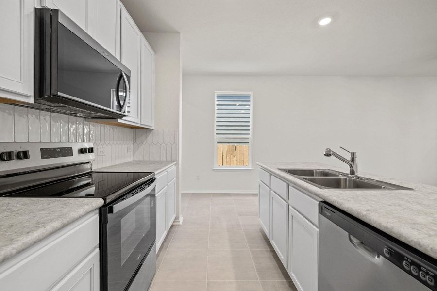 Furnished interior view inside a new home in Sonterra - Cool Water, Jarrell (Image 13).