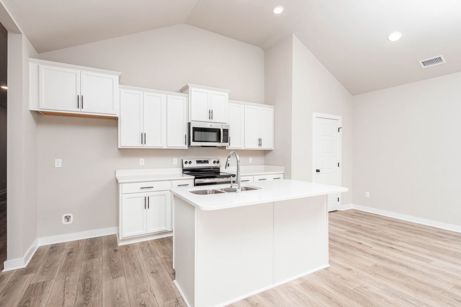Representative furnished interior of a home built from the Longleaf by Nason Homes in Brady Estates, Murfreesboro (Image 5).
