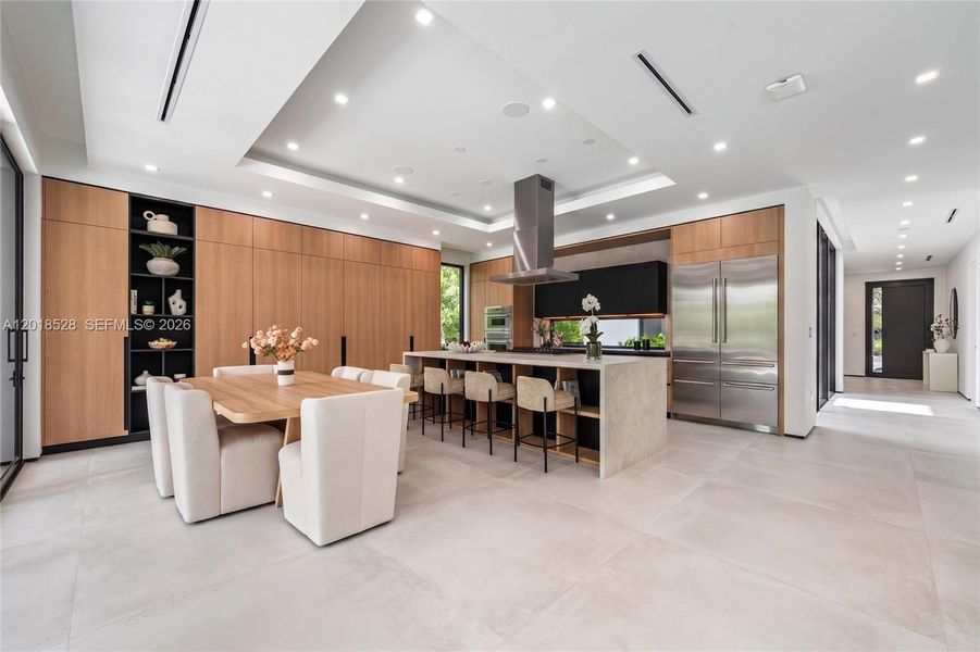 Furnished interior view inside a new home in , North Miami (Image 43).