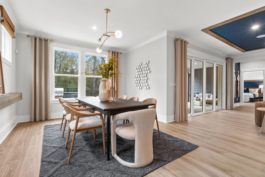 Representative furnished interior of a home built from the Stellar by Del Webb in Del Webb Ocean Isle Beach, Shallotte (Image 9).
