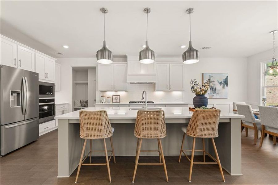 Furnished interior view inside a new home in , Gainesville (Image 5).