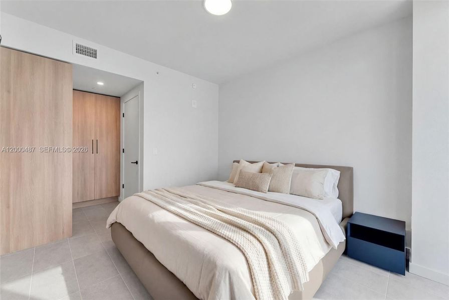 Furnished interior view inside a new home in , Miami (Image 11).