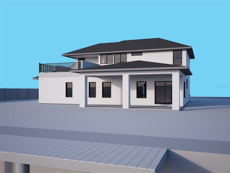 Exterior details and patio area of a home in , Port Charlotte (Image 28).