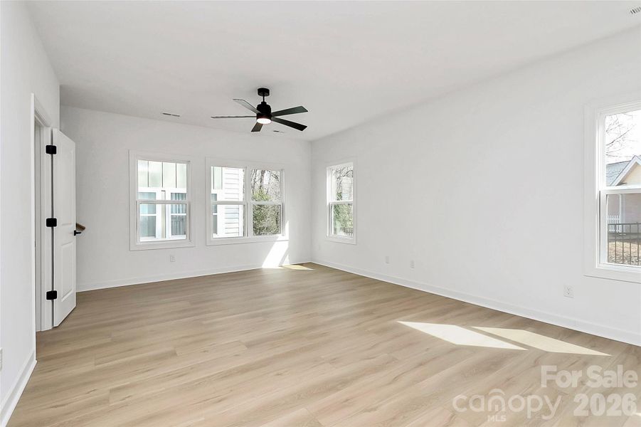 Spacious, unfurnished interior of a new home in , Charlotte (Image 30).