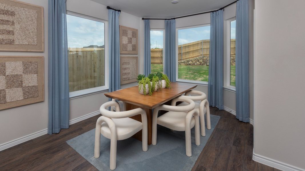 Representative furnished interior of a home built from the The Campbell by Legend Homes in Bluestem, Brookshire (Image 7). Representative furnished interior of a home built from the The Campbell by Legend Homes in Bluestem, Brookshire (Image 7).
