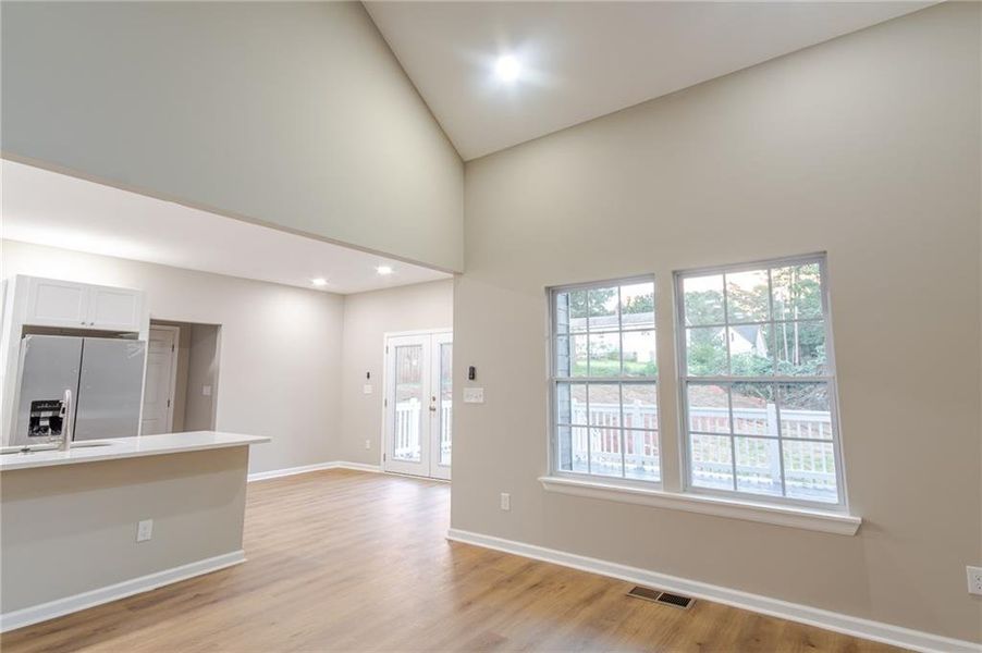 Spacious, unfurnished interior of a new home in , Stockbridge (Image 13). Spacious, unfurnished interior of a new home in , Stockbridge (Image 13).