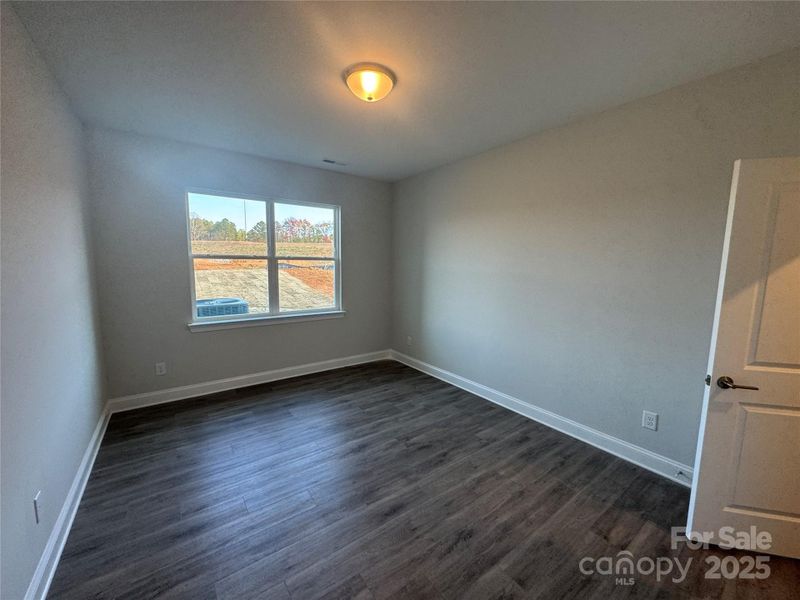 Guest bedroom on the main
