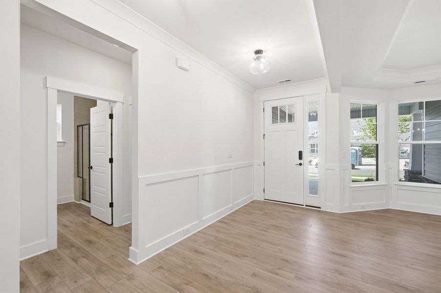 Spacious, unfurnished interior of a new home in Carrington, Stanley (Image 14). Spacious, unfurnished interior of a new home in Carrington, Stanley (Image 14).