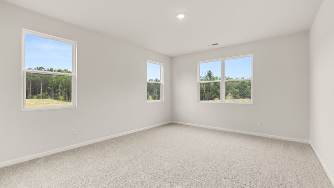 Representative unfurnished interior of a home built from the Denton by D.R. Horton in Grandview at Lanier, Dawsonville (Image 19). Representative unfurnished interior of a home built from the Denton by D.R. Horton in Grandview at Lanier, Dawsonville (Image 19).