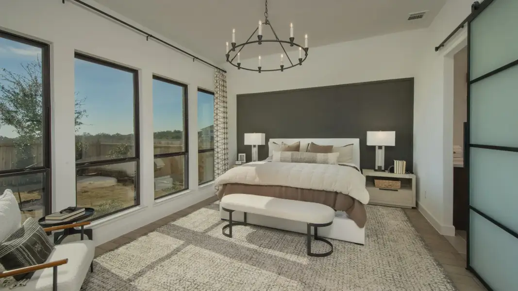 Furnished interior view inside a new home in Canyon Falls, Northlake (Image 24).