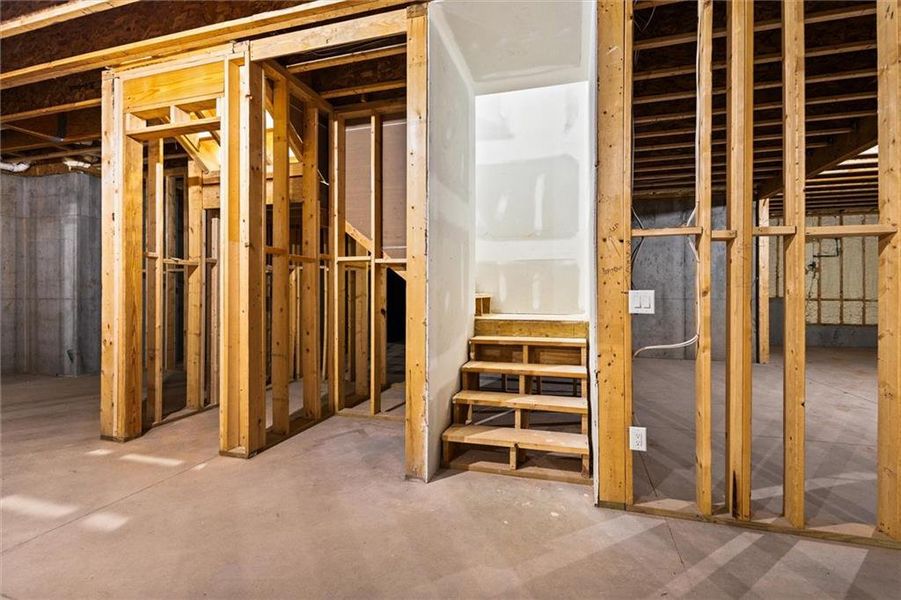 In-progress construction of a new home in , Gainesville, GA (Image 71).