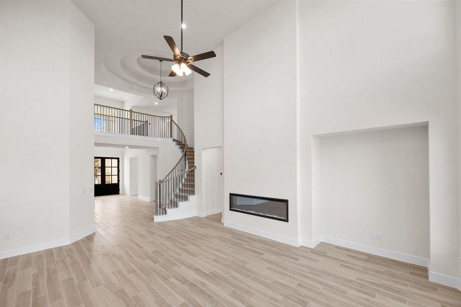 Spacious, unfurnished interior of a new home in Bridgeland, Cypress (Image 20).