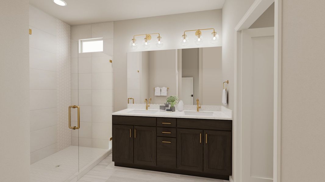 Representative furnished interior of a home built from the 2 by Tri Pointe Homes in Sugar Mill Village, Longmont (Image 26).