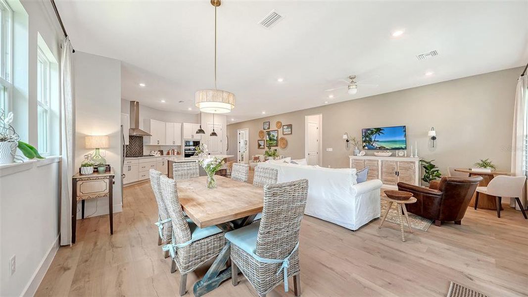 Furnished interior view inside a new home in Emerald Landing at Waterside at Lakewood Ranch – Lake Series, Sarasota (Image 45).