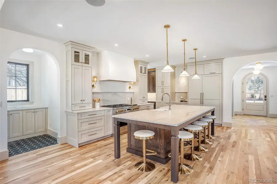 Furnished interior view inside a new home in , Denver (Image 6).
