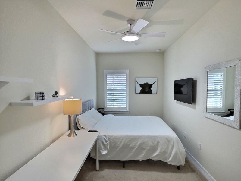 Furnished interior view inside a new home in The Fields, Lake Worth (Image 15). Furnished interior view inside a new home in The Fields, Lake Worth (Image 15).