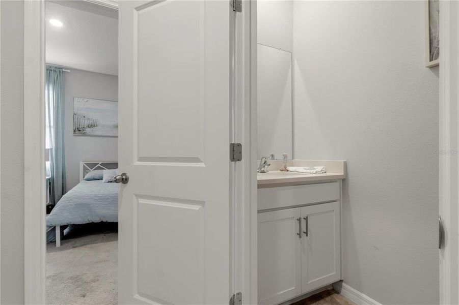 Furnished interior view inside a new home in , San Antonio (Image 37).