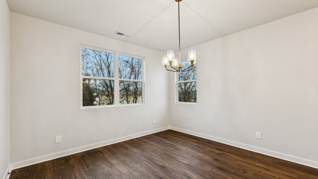 Representative unfurnished interior of a home built from the Stonebrook  II by D.R. Horton in Pottsview, Smyrna (Image 37).