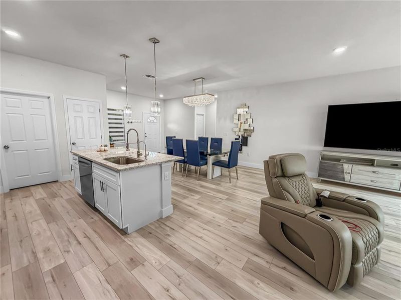 Furnished interior view inside a new home in , Ocala (Image 7).