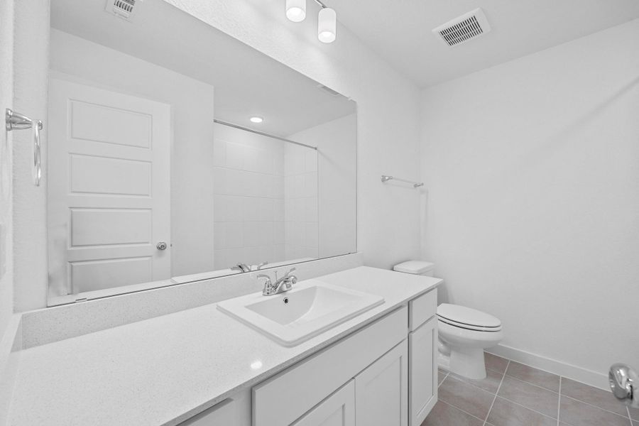 Furnished interior view inside a new home in Lakeside at Tessera, Lago Vista (Image 9).