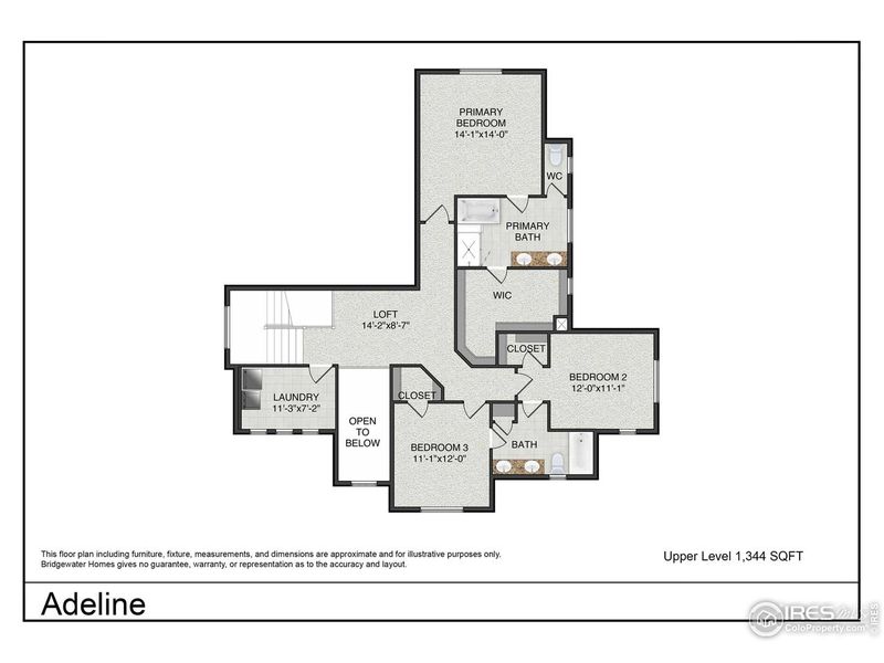 2D floor plan layout of this home in , Aurora, CO (Image 3).