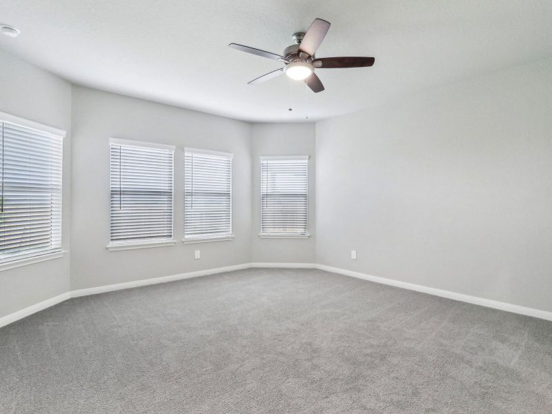 Spacious, unfurnished interior of a new home in Arcadia Ridge - Premier Series, San Antonio (Image 16). Spacious, unfurnished interior of a new home in Arcadia Ridge - Premier Series, San Antonio (Image 16).