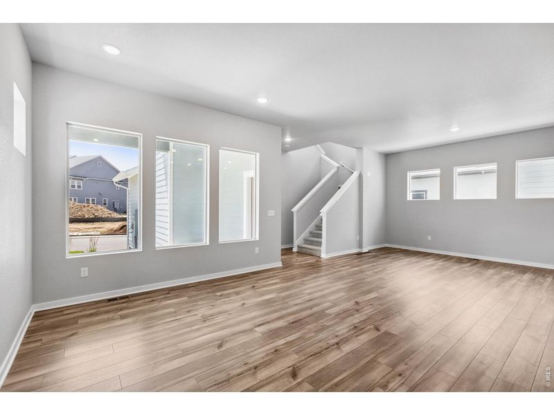 Spacious, unfurnished interior of a new home in Kinston Cottage, Loveland (Image 29). Spacious, unfurnished interior of a new home in Kinston Cottage, Loveland (Image 29).