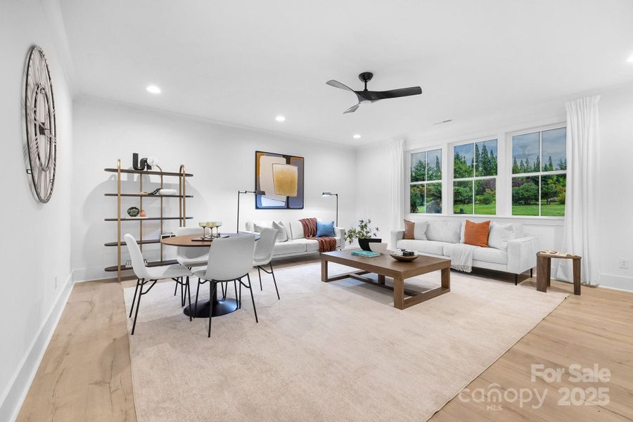 Furnished interior view inside a new home in , Lancaster (Image 37).