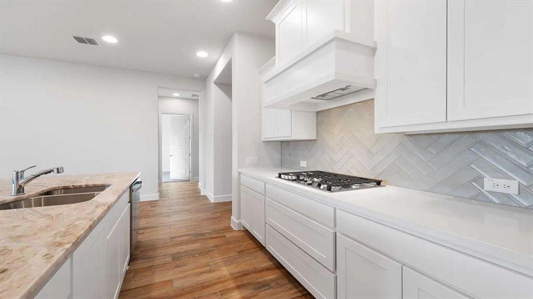 Furnished interior view inside a new home in Devonshire - Reserve 50', Forney (Image 6).