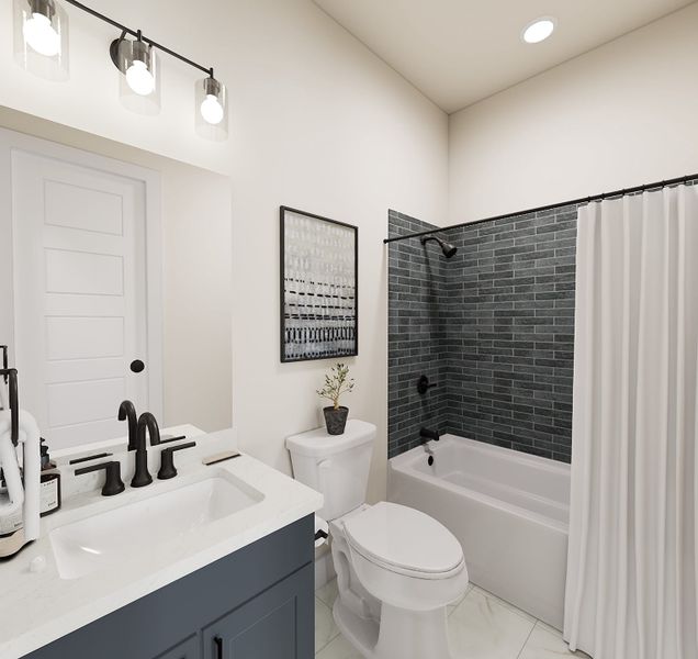 Representative furnished interior of a home built from the Zenith by Tri Pointe Homes in Noven, Leander (Image 10). Representative furnished interior of a home built from the Zenith by Tri Pointe Homes in Noven, Leander (Image 10).