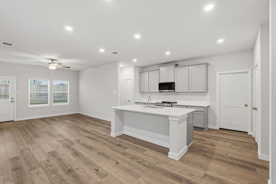 Furnished interior view inside a new home in Reveille Estates, Bryan (Image 6).