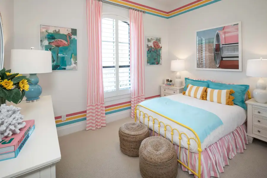 Representative Secondary Bedroom - some options shown